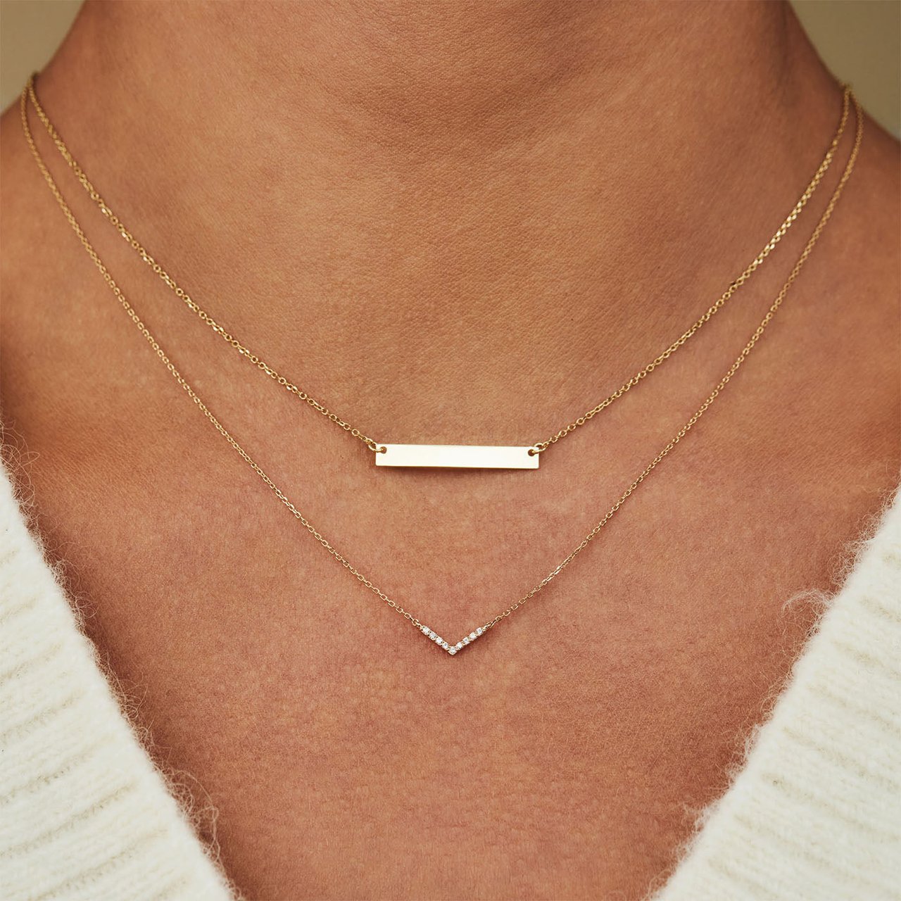 Isabel Bernard Monceau Lise - Ketting - Goud Goud