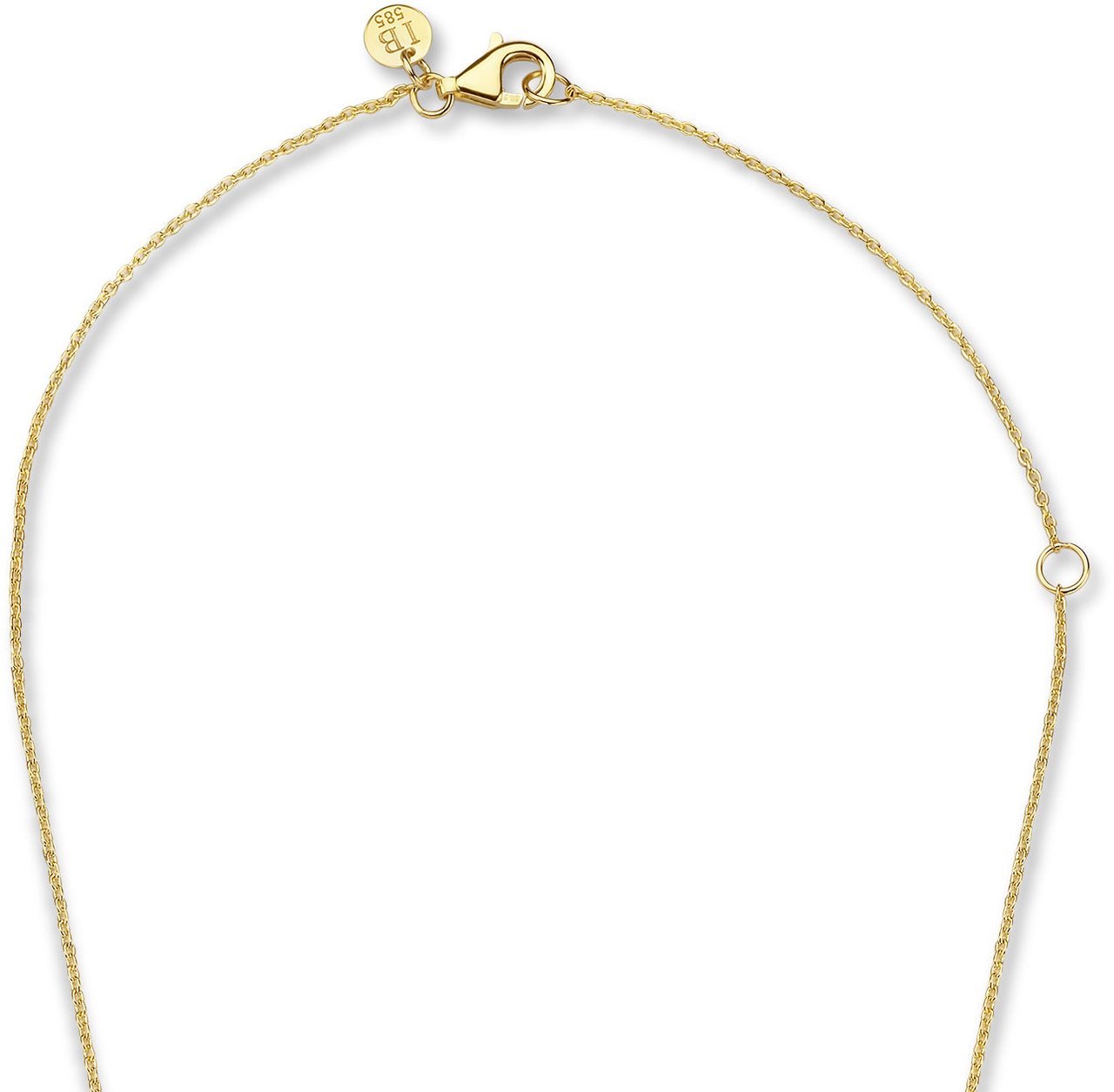 Isabel Bernard Belleville Luna - Ketting - Goud Goud