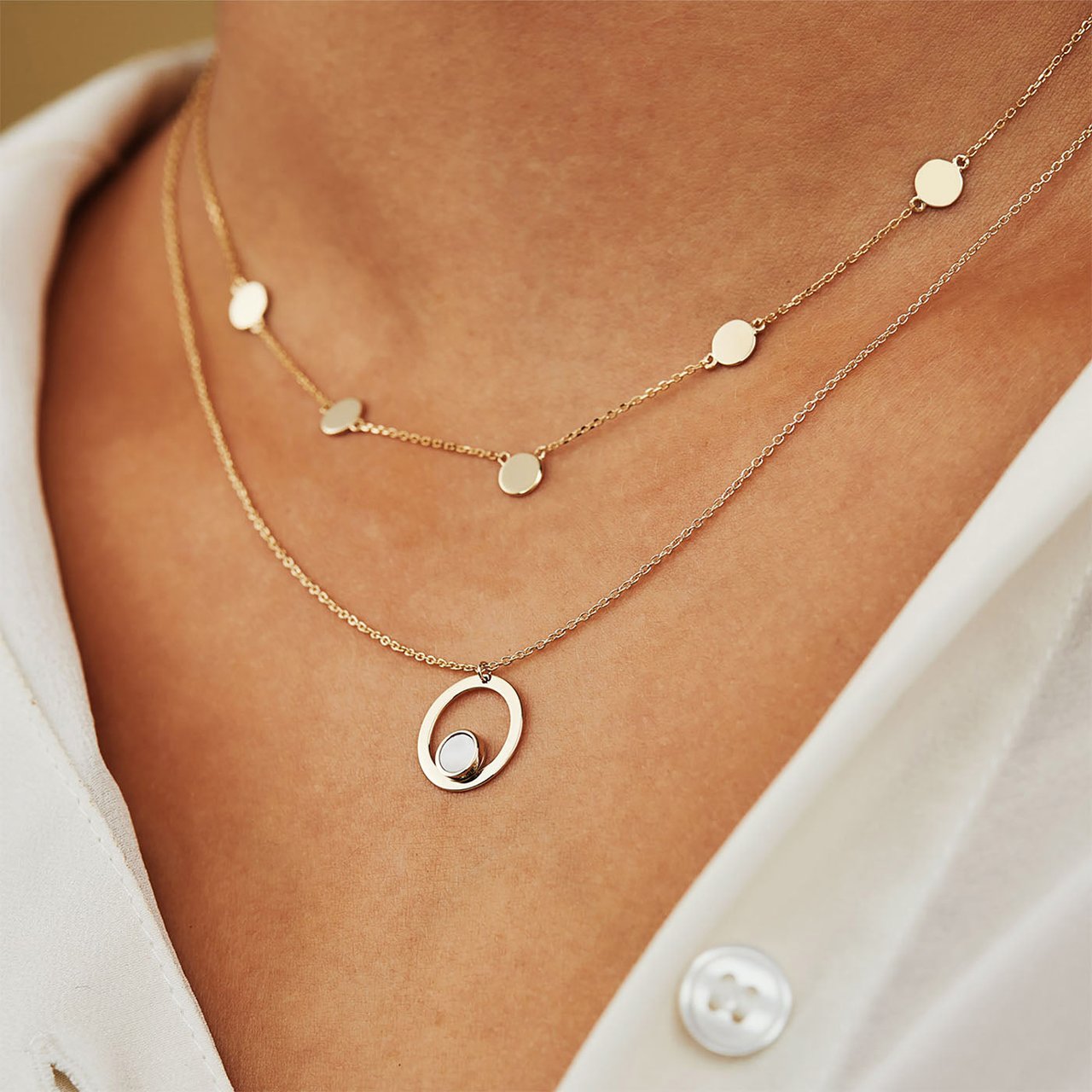 Isabel Bernard Belleville Nova - Ketting - Goud Goud
