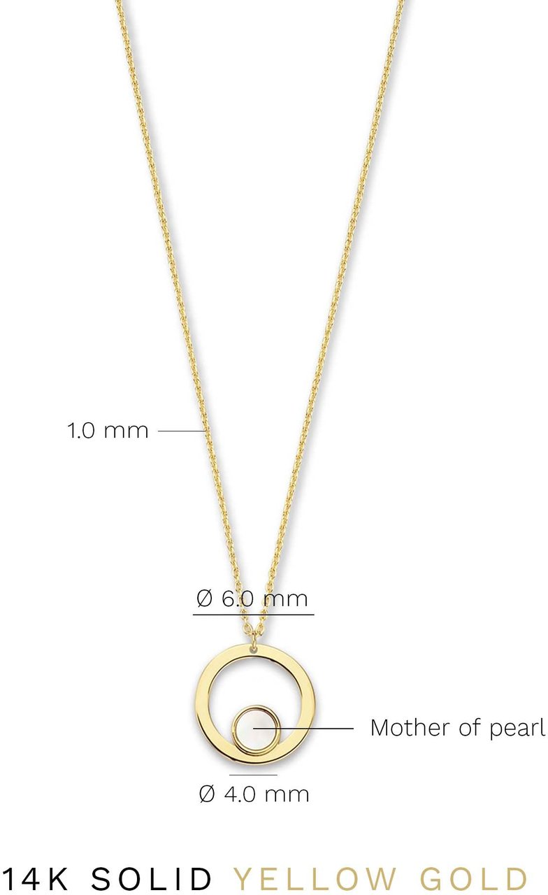 Isabel Bernard Belleville Nova - Ketting - Goud Goud