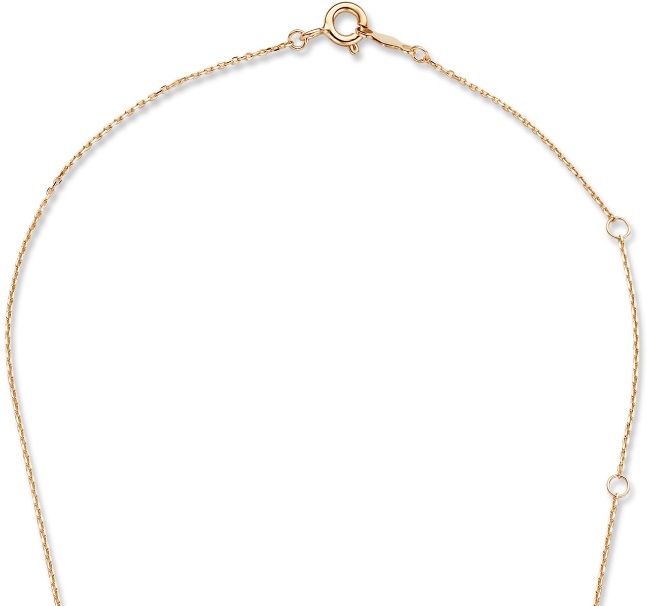 Isabel Bernard La Concorde - Ketting - Roségoud - Letter Z Roze
