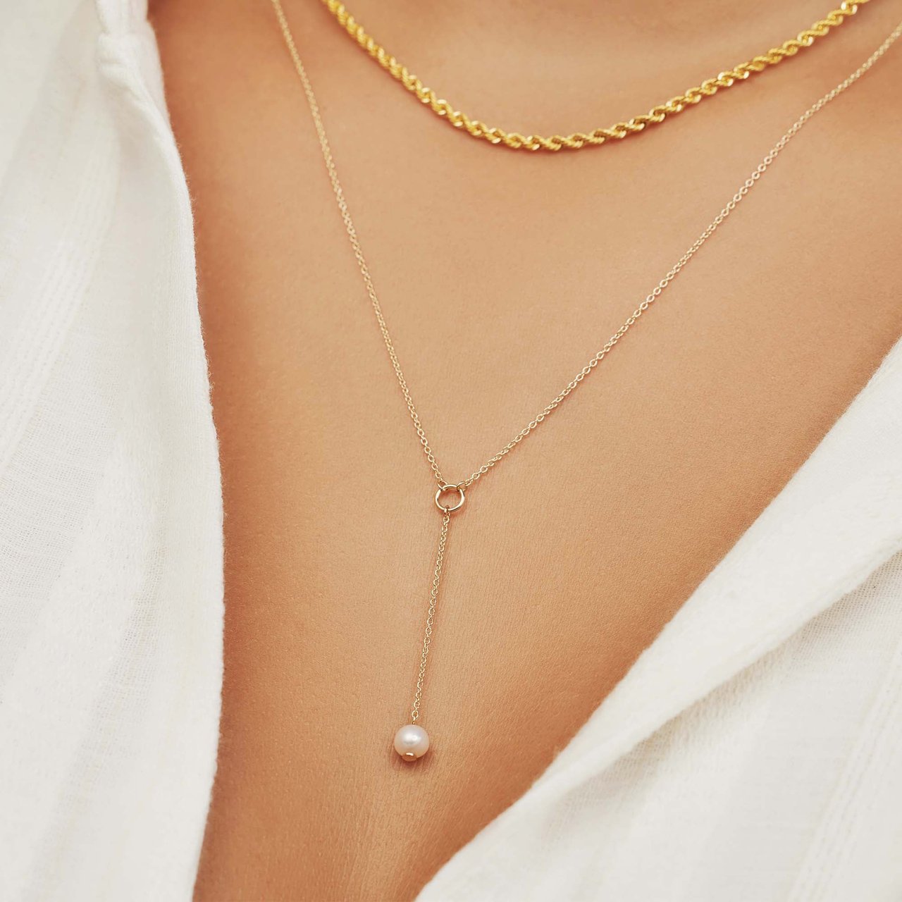 Isabel Bernard Belleville Luna - Ketting - Goud Goud