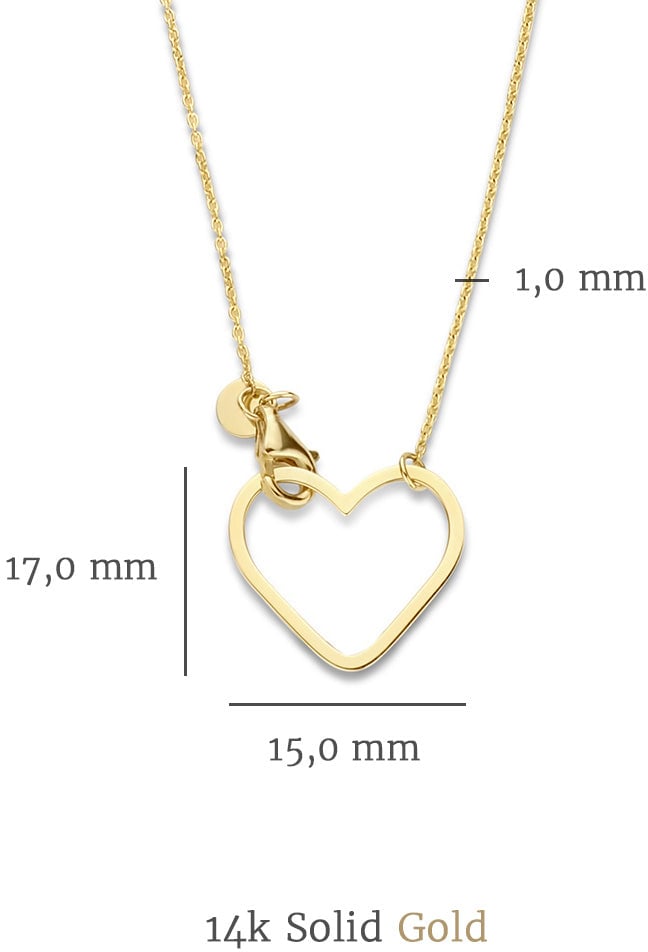 Isabel Bernard Belleville Amore - Ketting - Goud Goud