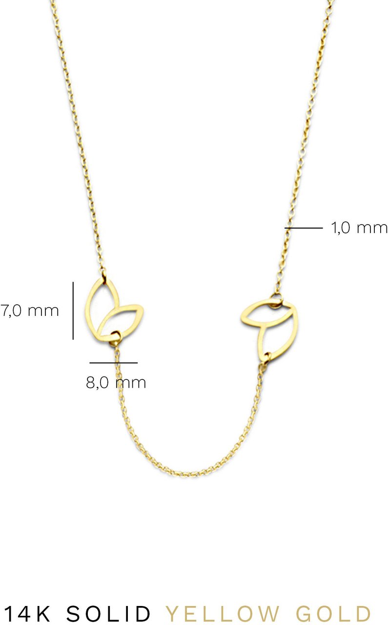 Isabel Bernard Belleville Noémi - Ketting - Goud Goud