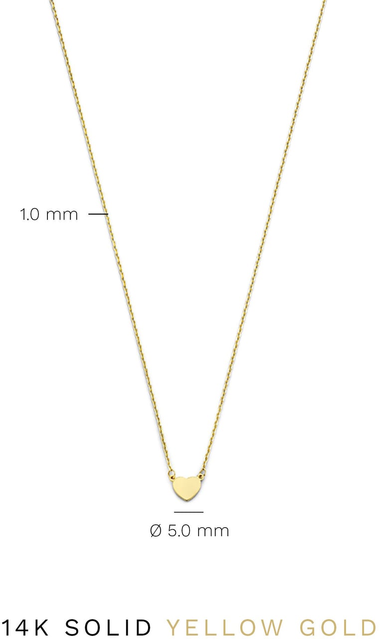 Isabel Bernard Belleville Amore - Ketting - Goud Goud