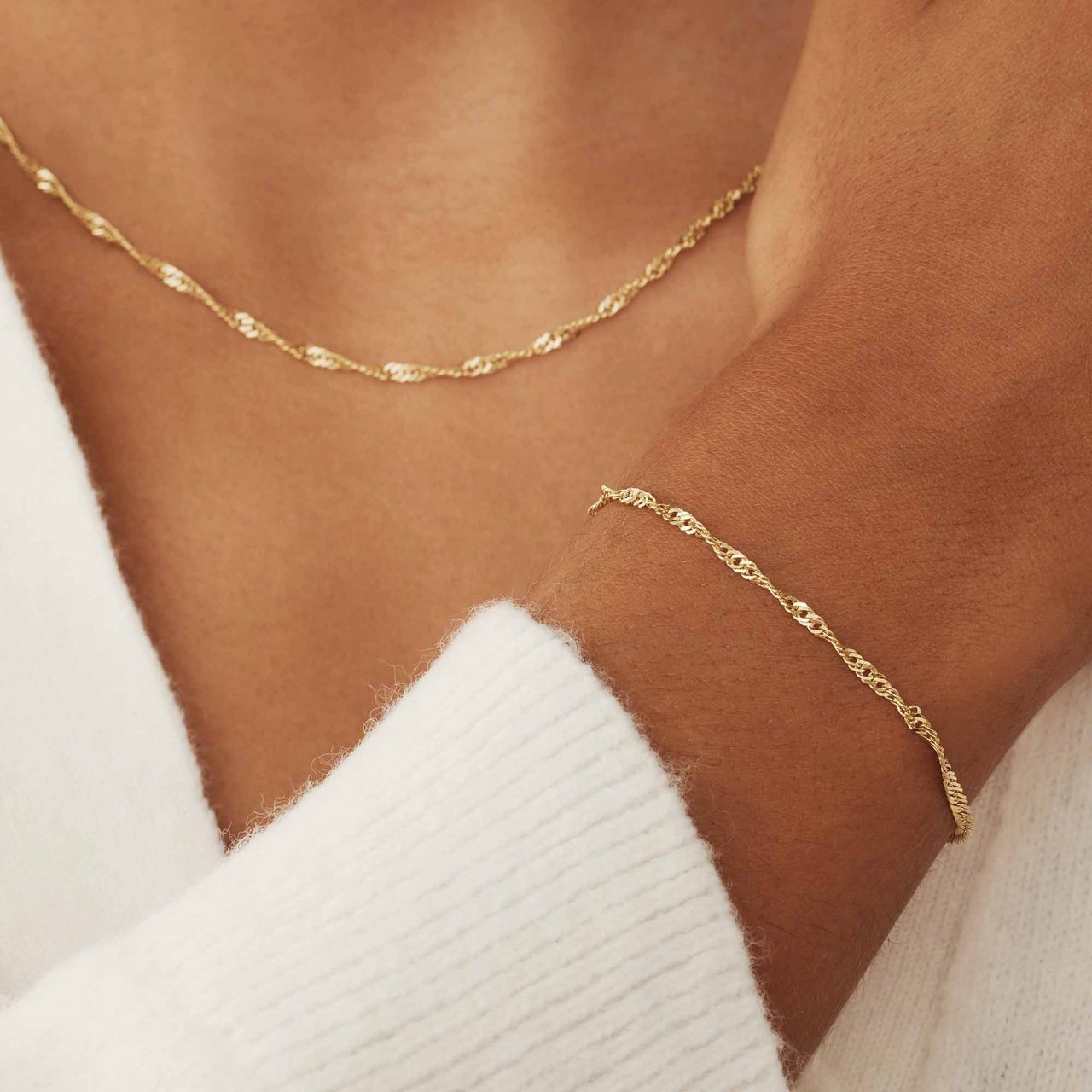 Isabel Bernard Rivoli Lilou - Ketting - Goud Goud