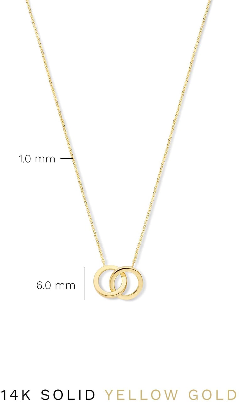 Isabel Bernard Le Marais Zoe - Ketting - Goud Goud