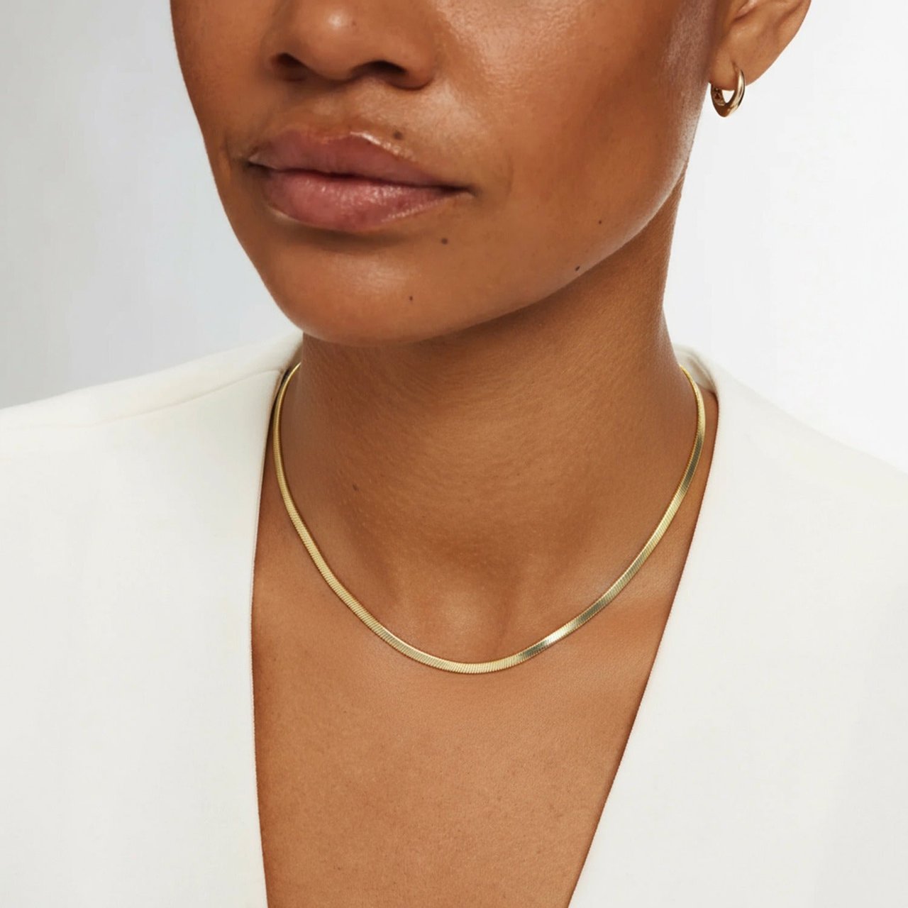 Isabel Bernard Aidee Leontine - Ketting - Goud Groen
