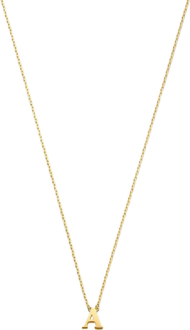 Isabel Bernard Le Marais Chloe - Ketting - Goud - Letter Z Goud