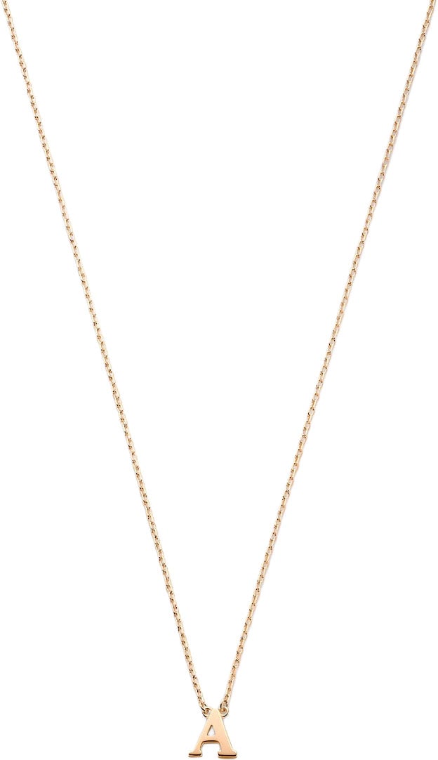 Isabel Bernard Le Marais Chloe - Ketting - Roségoud - Letter T Roze