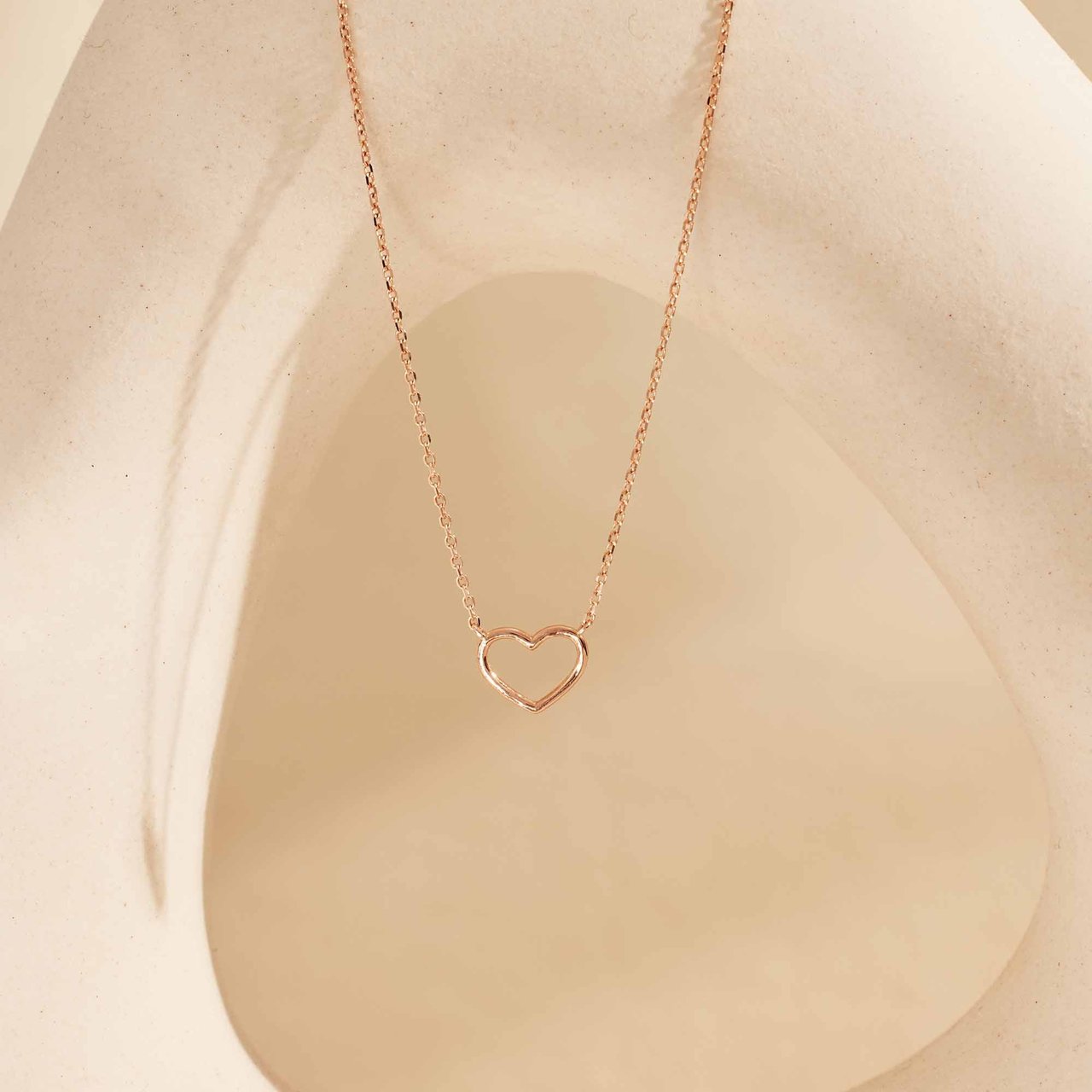 Isabel Bernard La Concorde Amore - Ketting - Roségoud Roze