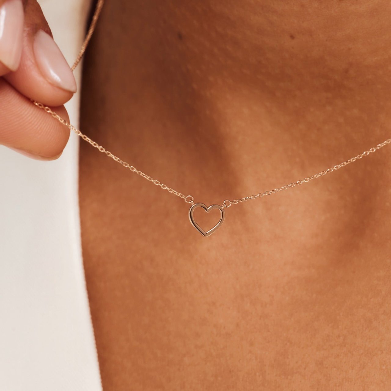 Isabel Bernard La Concorde Amore - Ketting - Roségoud Roze