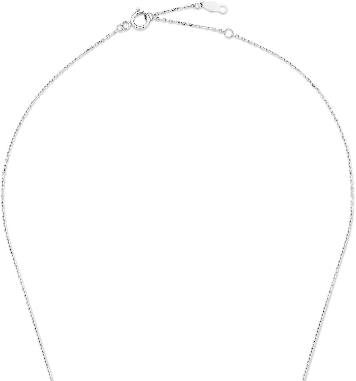 Isabel Bernard La Concorde Amore - Ketting - Witgoud Zilver