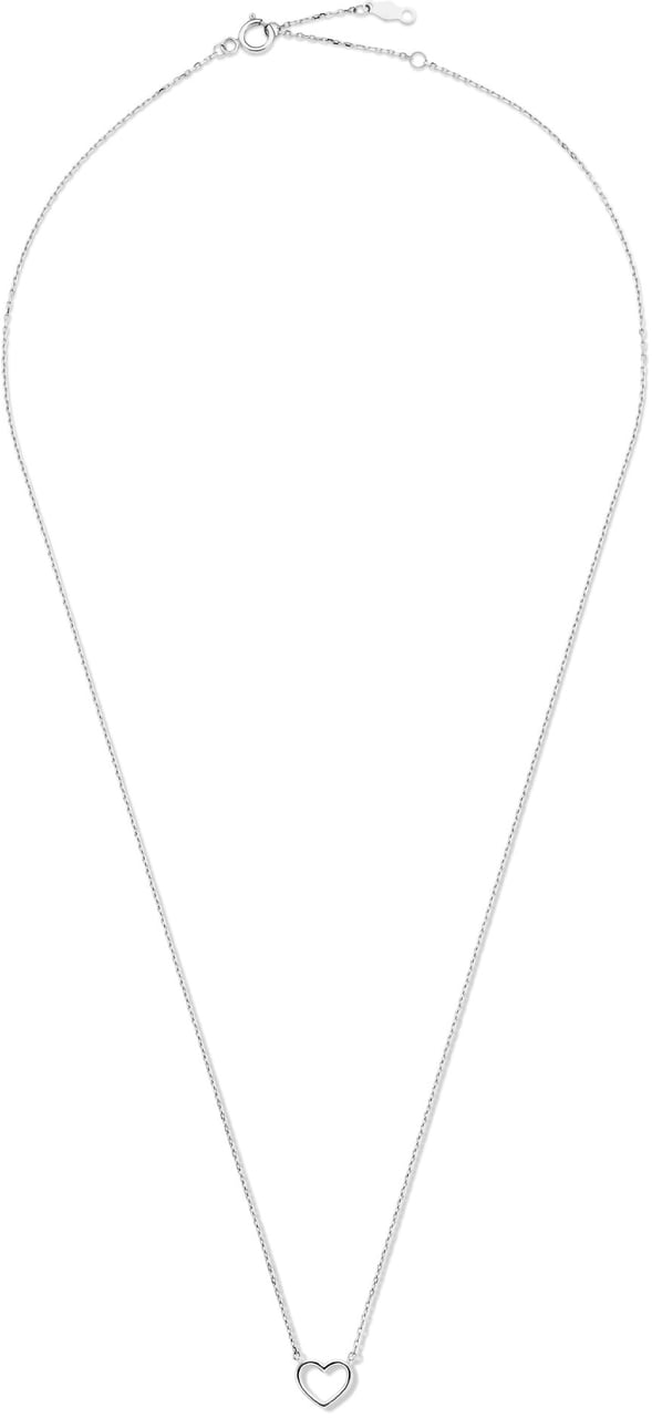 Isabel Bernard La Concorde Amore - Ketting - Witgoud Zilver