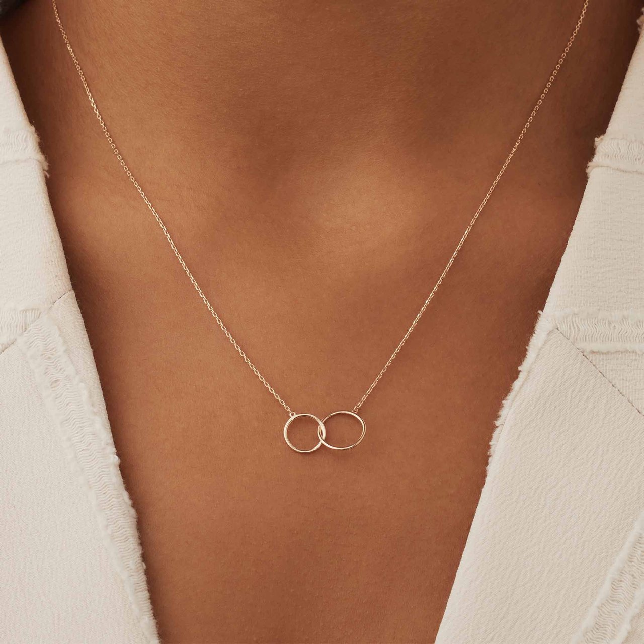 Isabel Bernard Le Marais Loulou - Ketting - Roségoud Roze