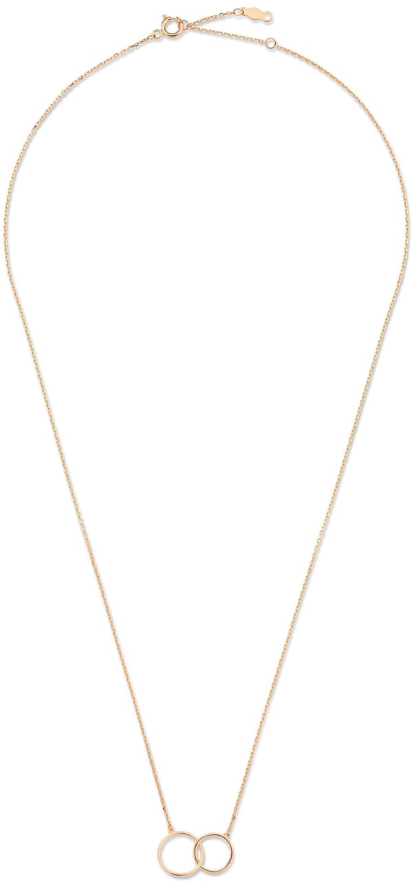 Isabel Bernard Le Marais Loulou - Ketting - Roségoud Roze