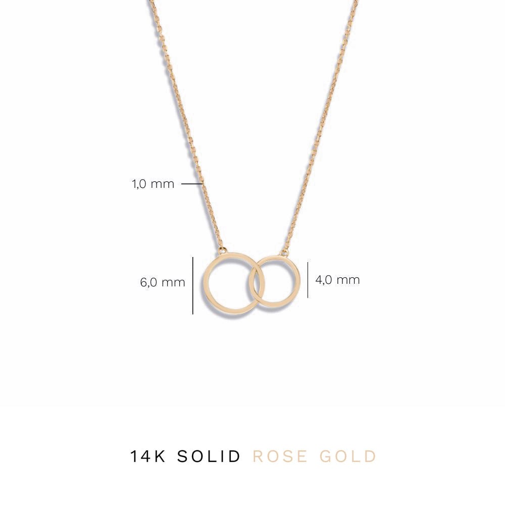 Isabel Bernard Le Marais Loulou - Ketting - Roségoud Roze