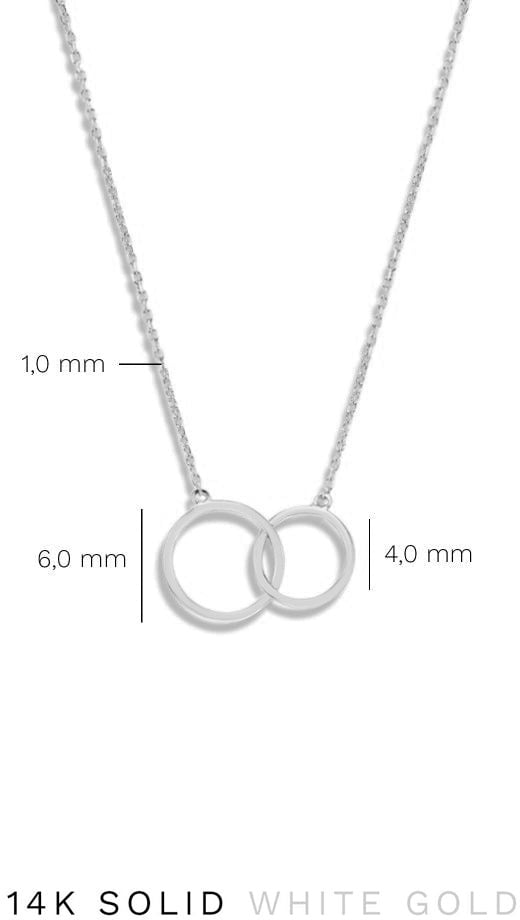 Isabel Bernard Le Marais Loulou - Ketting - Witgoud Zilver