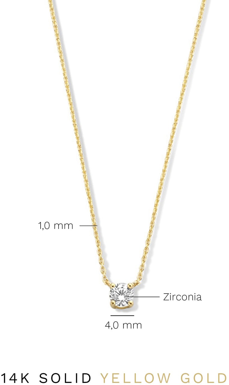 Isabel Bernard La Concorde Garance - Ketting - Goud Goud