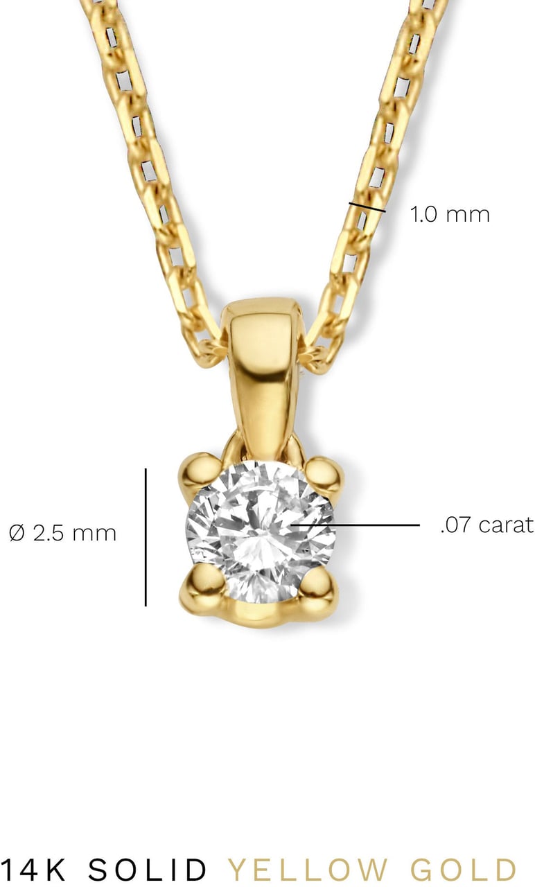 Isabel Bernard De la Paix Celesse - Ketting - Goud Goud