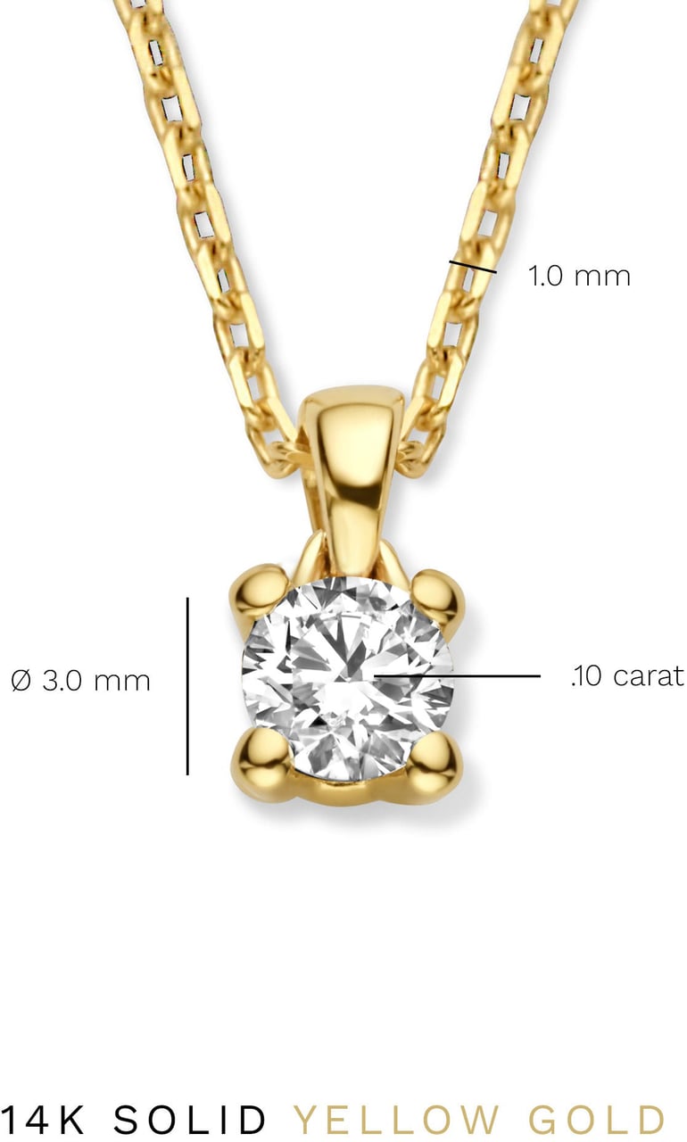 Isabel Bernard De la Paix Christine - Ketting - Goud Goud