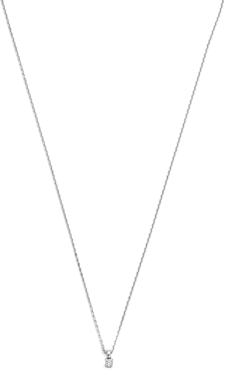 Isabel Bernard De la Paix Celine - Ketting - Witgoud Zilver