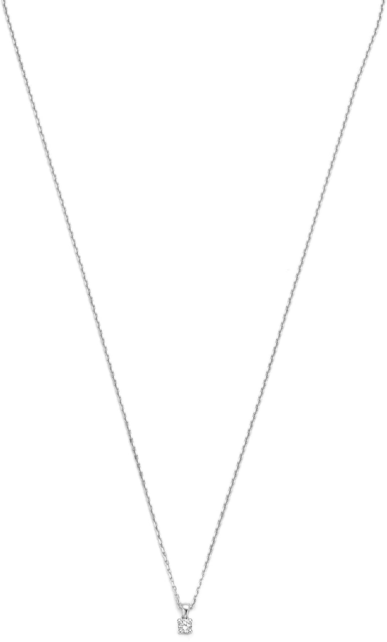 Isabel Bernard De la Paix Celesse - Ketting - Witgoud Zilver