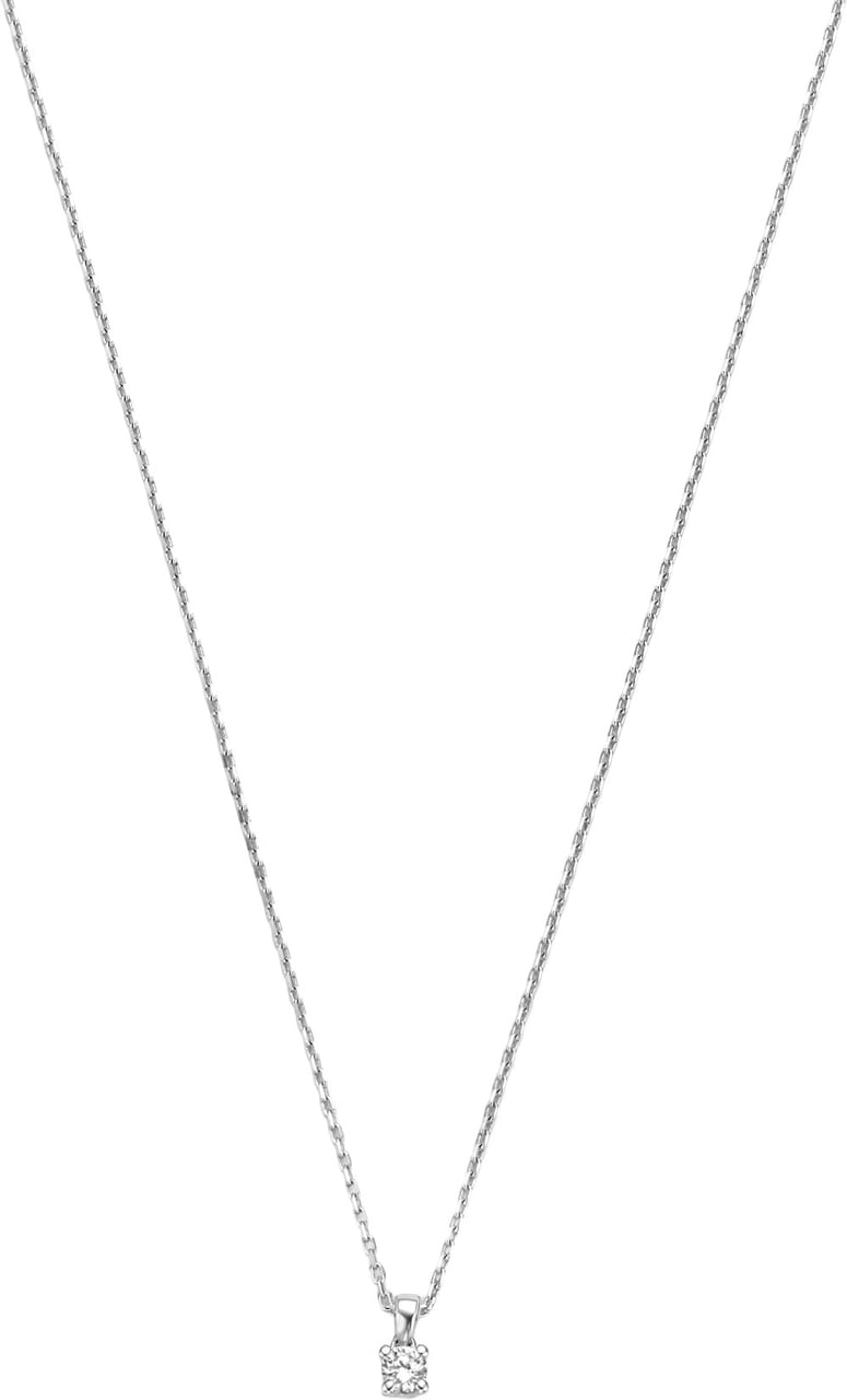 Isabel Bernard De la Paix Celesse - Ketting - Witgoud Zilver