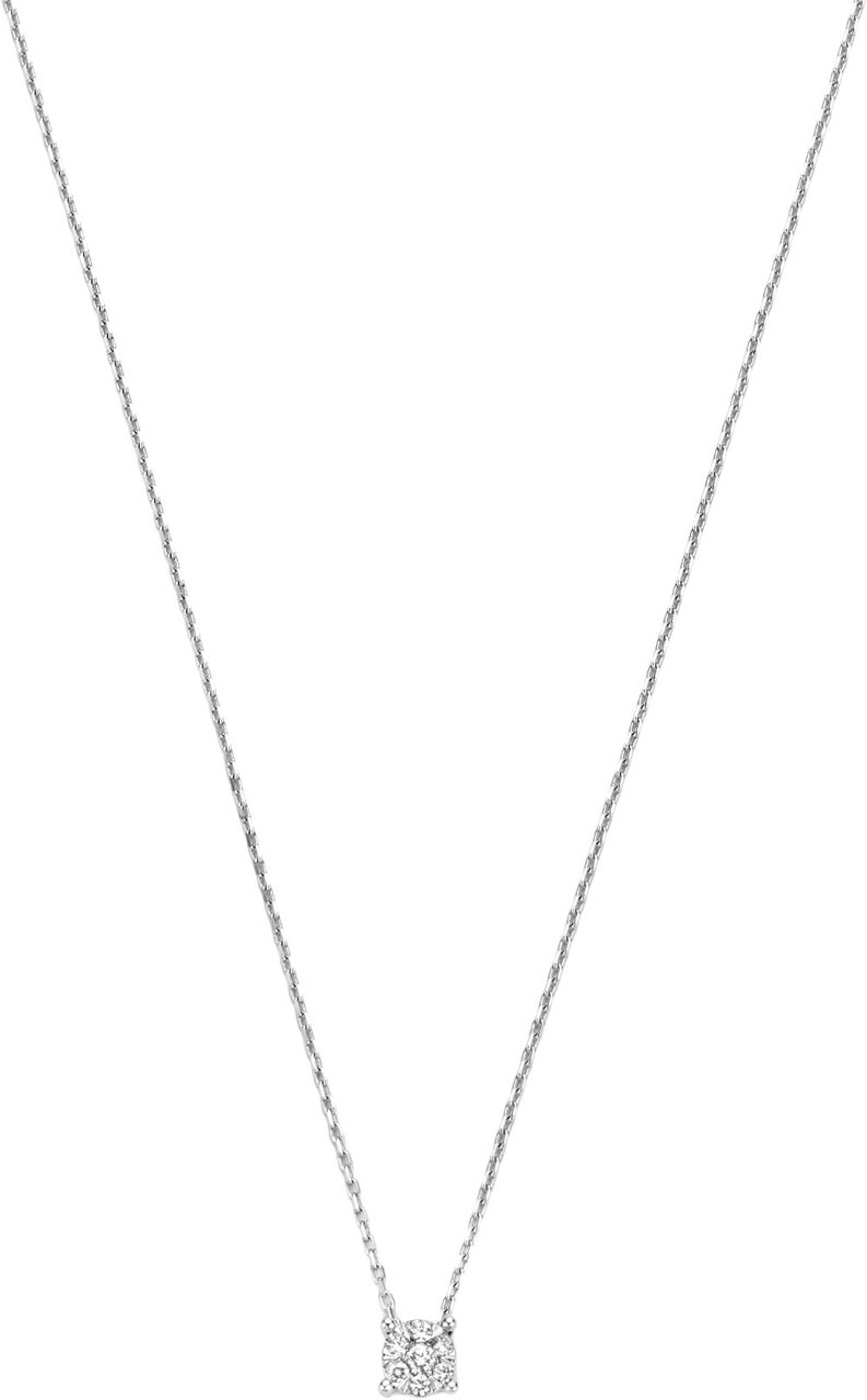 Isabel Bernard De la Paix Hanae - Ketting - Witgoud Zilver