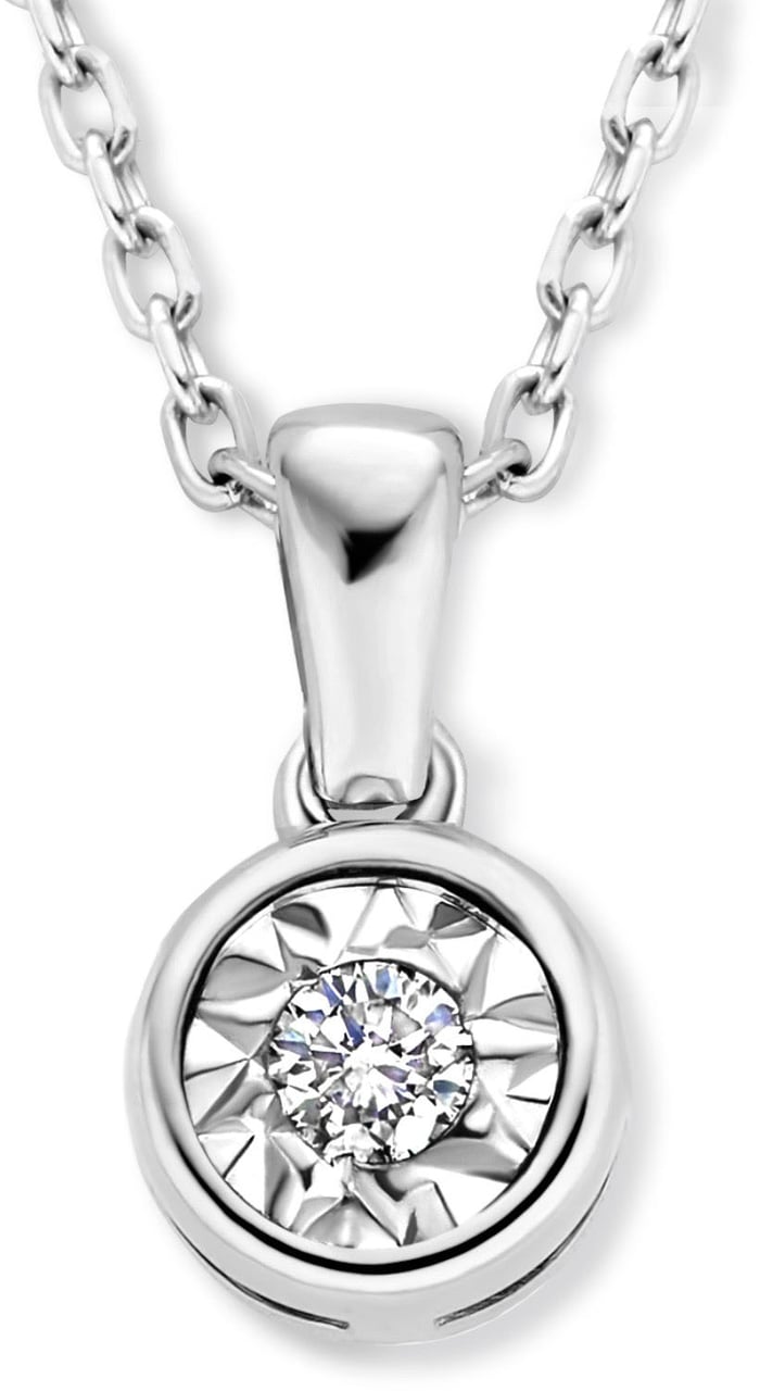 Isabel Bernard De la Paix Inaya - Ketting - Witgoud Zilver
