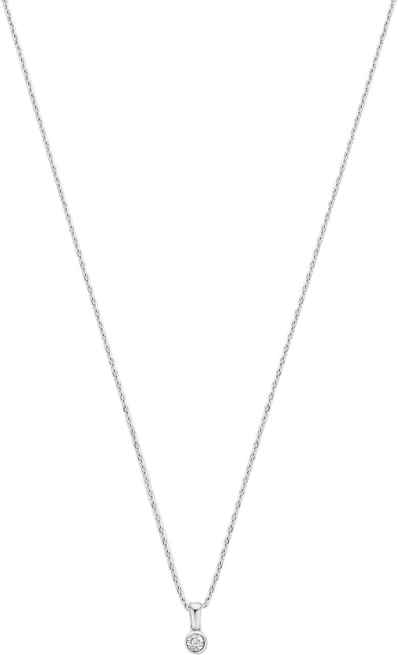 Isabel Bernard De la Paix Inaya - Ketting - Witgoud Zilver