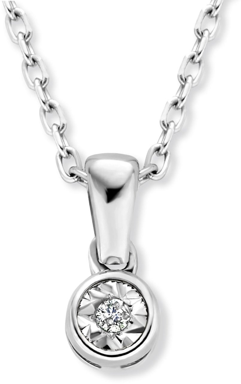 Isabel Bernard De la Paix Inaya - Ketting - Witgoud Zilver