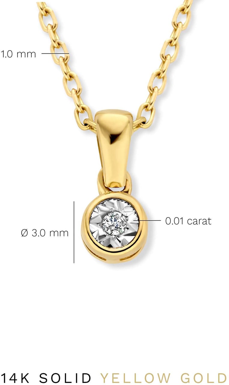 Isabel Bernard De la Paix Inaya - Ketting - Goud Goud