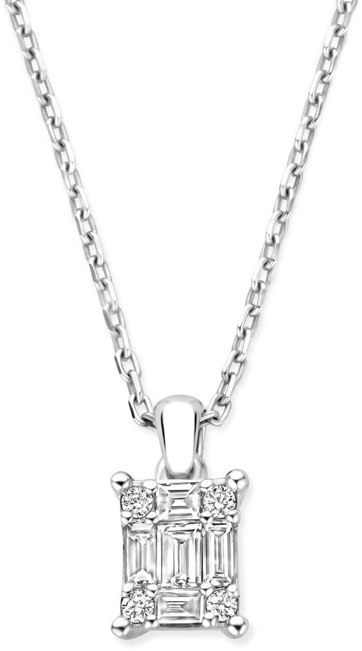 Isabel Bernard De la Paix Maxime - Ketting - Witgoud Zilver