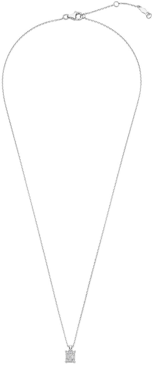 Isabel Bernard De la Paix Maxime - Ketting - Witgoud Zilver