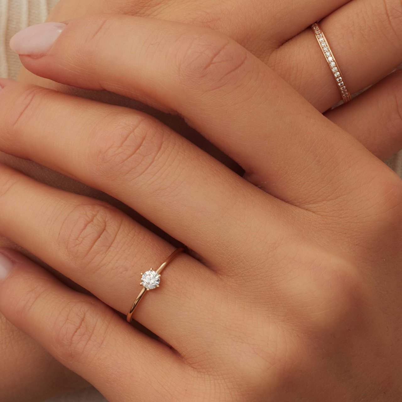 Isabel Bernard Le Marais Merle - Ring - Roségoud Roze