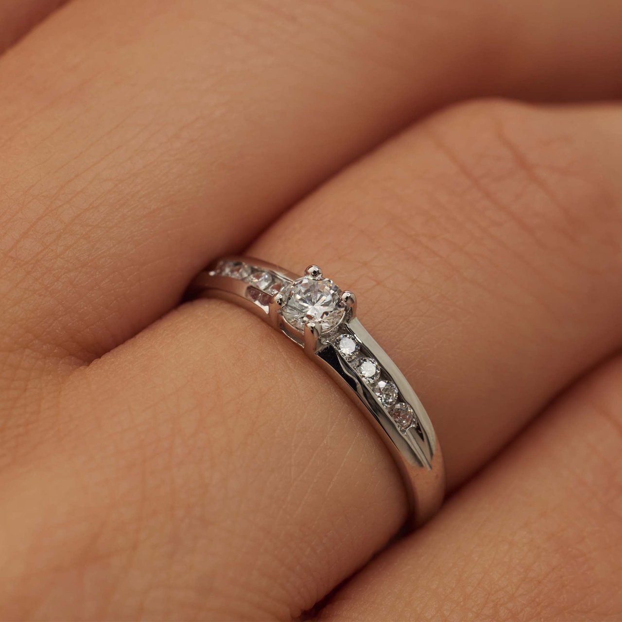 Isabel Bernard Le Marais Estee - Ring - Witgoud Zilver