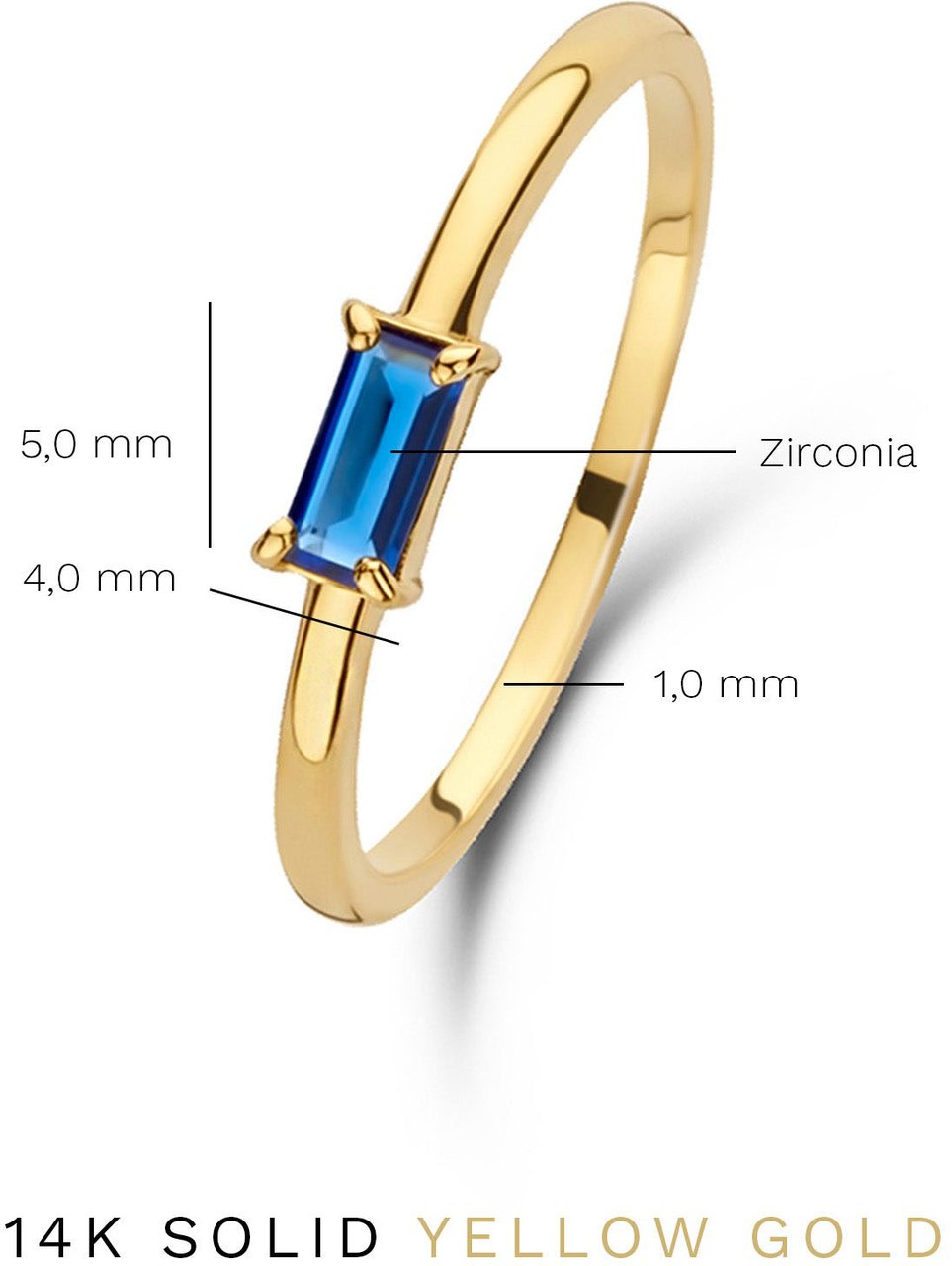 Isabel Bernard Baguette Odie - Ring - Goud Goud