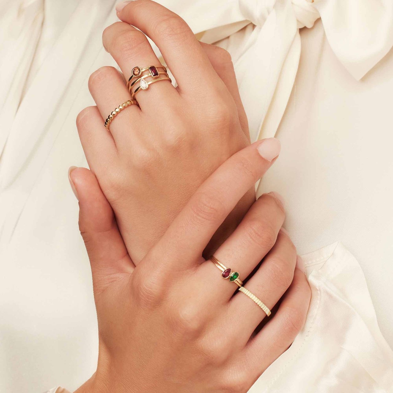 Isabel Bernard Baguette Roux - Ring - Goud Rood