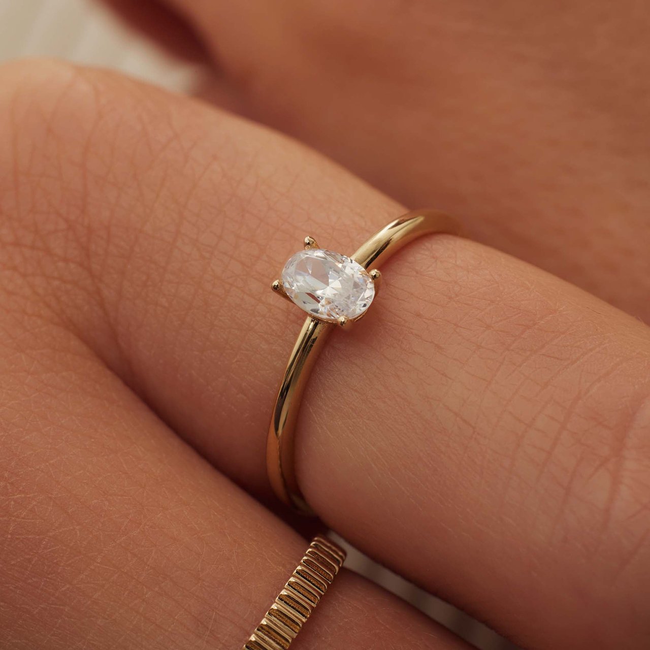 Isabel Bernard Baguette Genevieve - Ring - Goud Goud