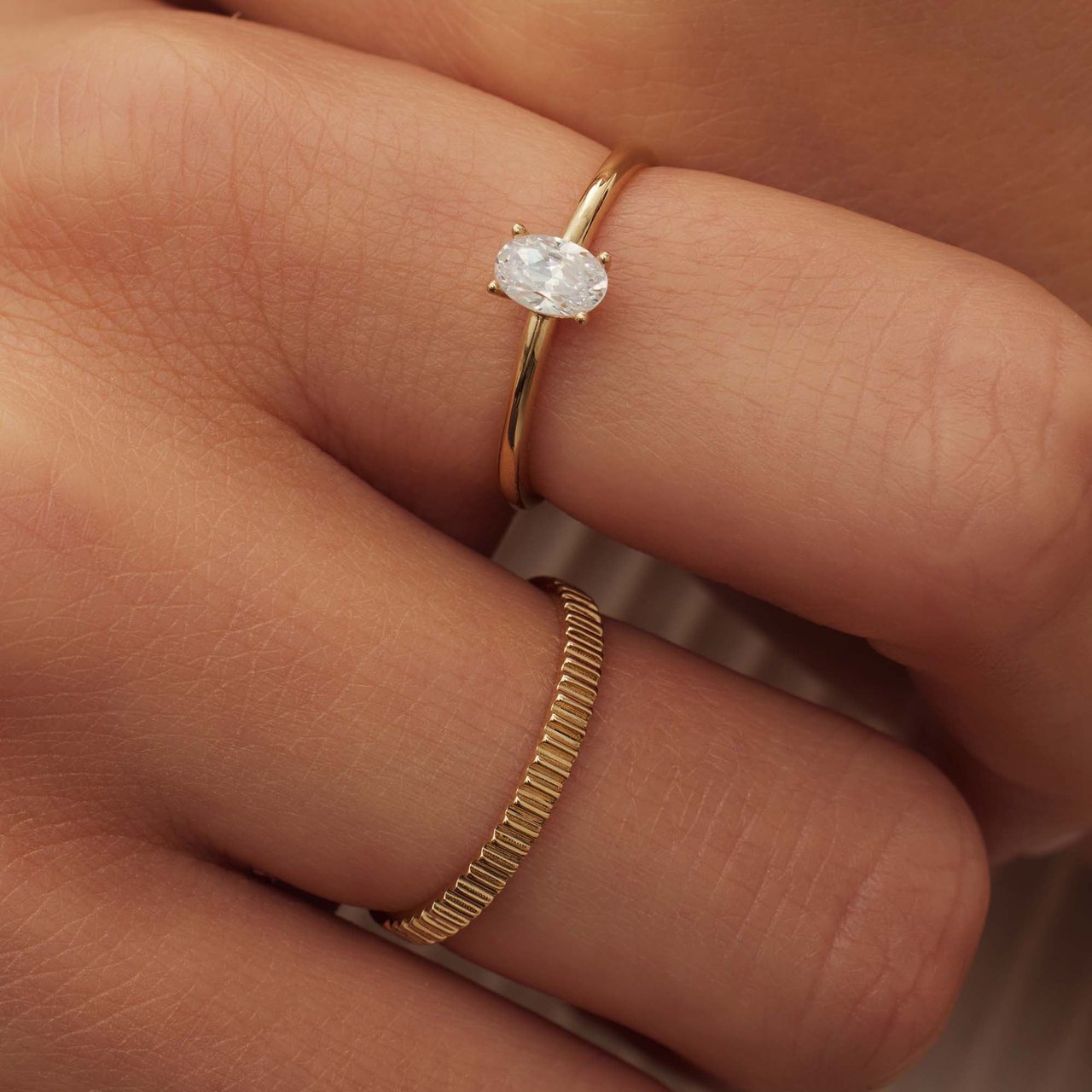 Isabel Bernard Baguette Genevieve - Ring - Goud Goud