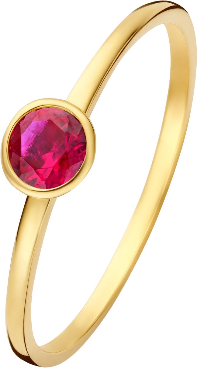 Isabel Bernard Baguette Roux - Ring - Goud Rood