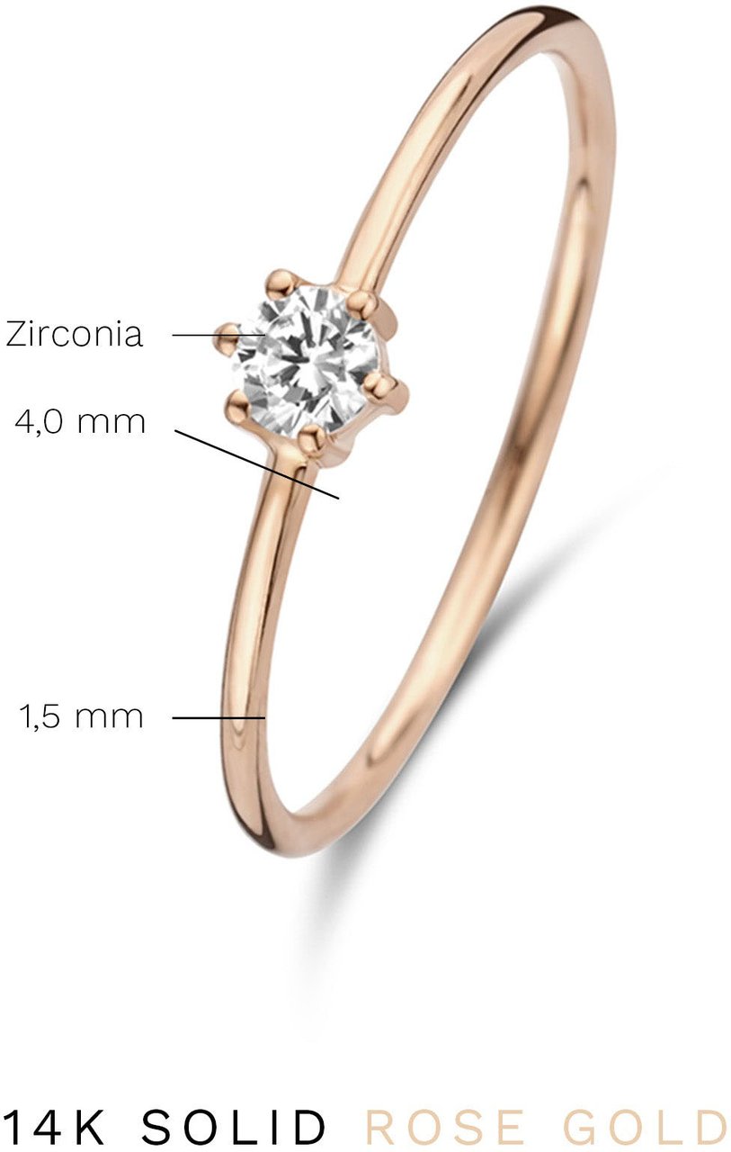 Isabel Bernard Le Marais Abelle - Ring - Roségoud Roze