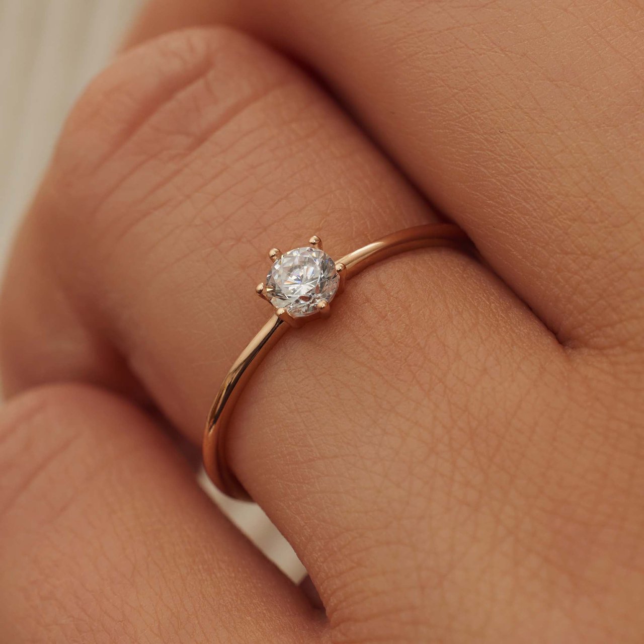 Isabel Bernard Le Marais Abelle - Ring - Roségoud Roze