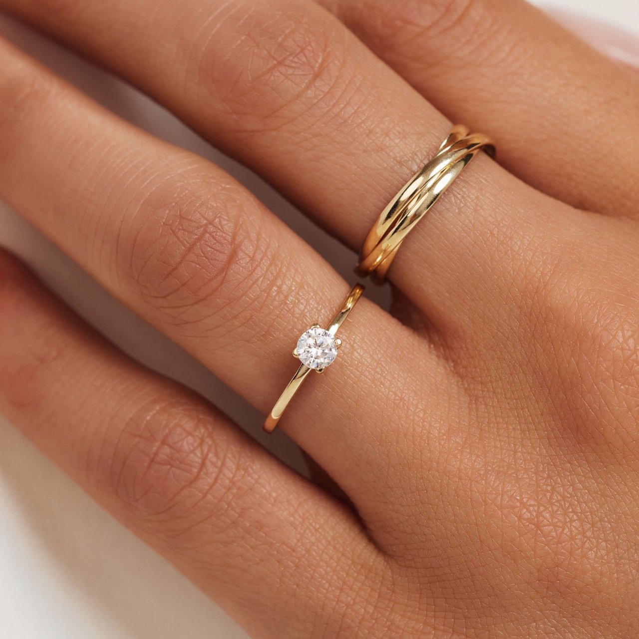 Isabel Bernard Rivoli Meline - Ring - Goud Goud