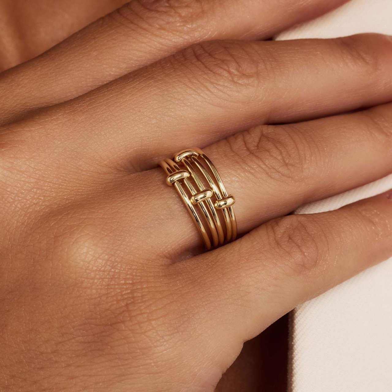 Isabel Bernard Cour d'Honneur Adora - Ring - Goud Goud
