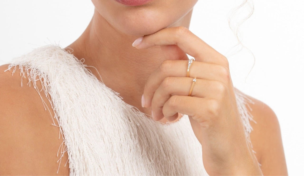 Isabel Bernard Rivoli Esme - Ring - Goud Neutraal