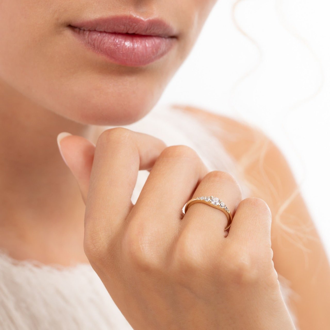 Isabel Bernard Rivoli Esme - Ring - Goud Neutraal