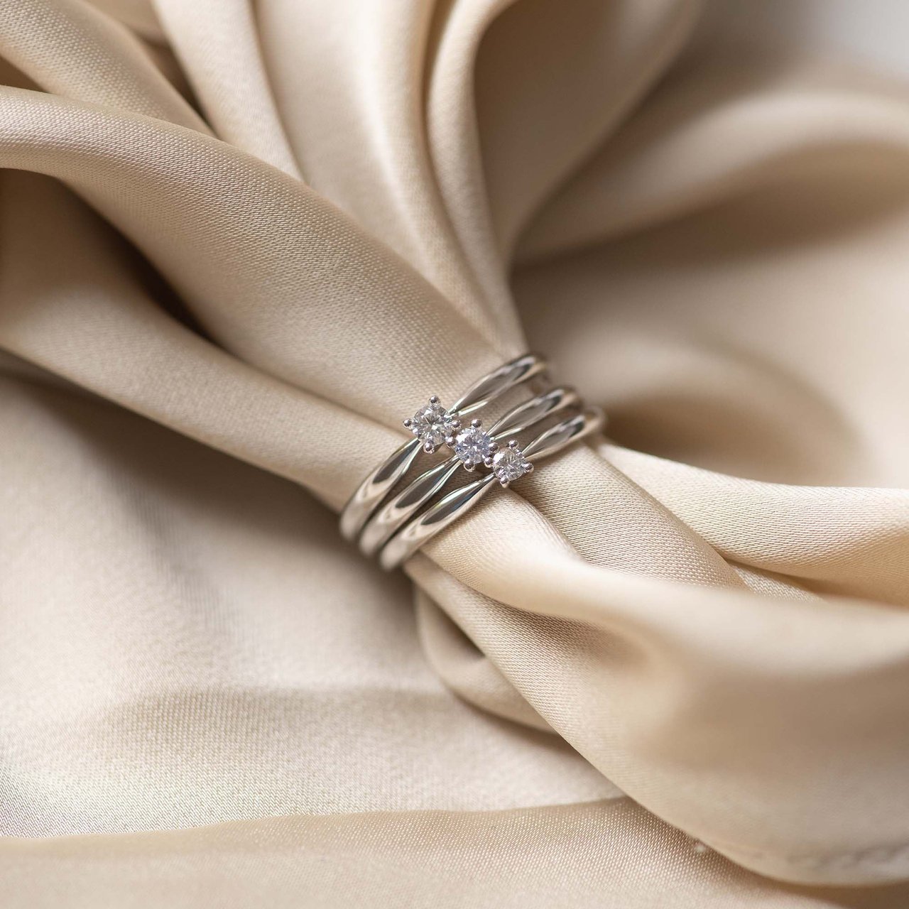 Isabel Bernard De la Paix Céline - Ring - Witgoud Zilver