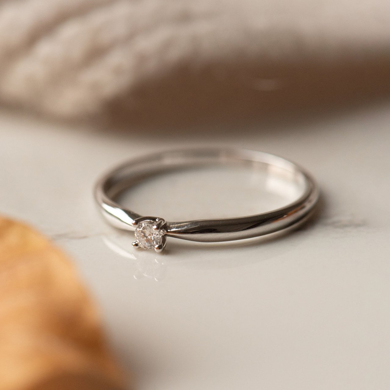 Isabel Bernard De la Paix Celesse - Ring - Witgoud Zilver